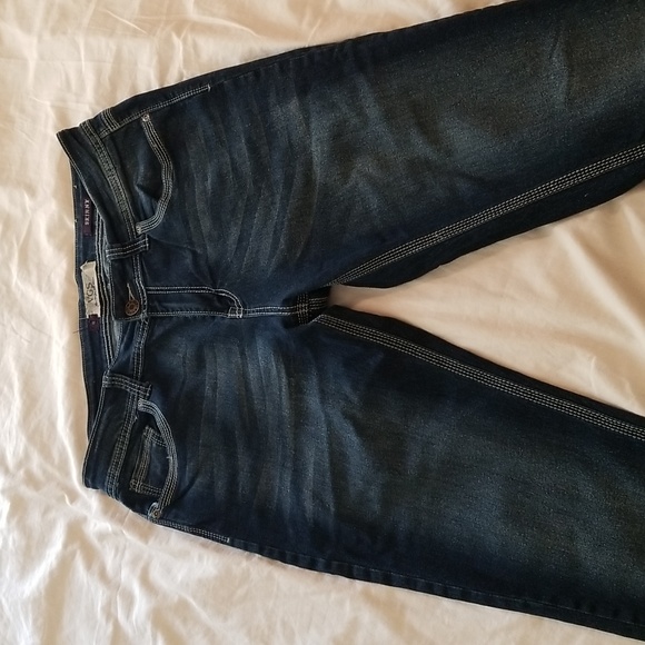 VGS Jeans Bling pockets Size 12 Denim Cute Plus size Womens - Picture 6 of 12